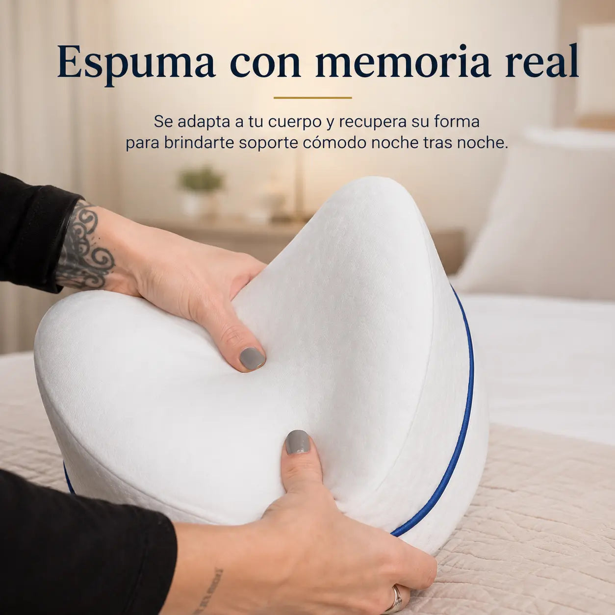 Comfort Plus | Almohada Ergonomica Para Rodillas